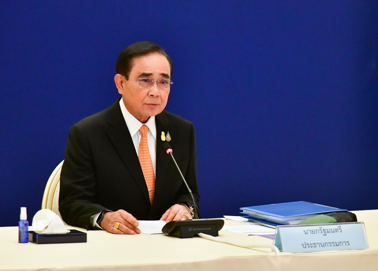 พล.อ.ประยุทธ์ จันทร์โอชา นายกรัฐมนตรีและรัฐมนตรีว่าการกระทรวงกลาโหม