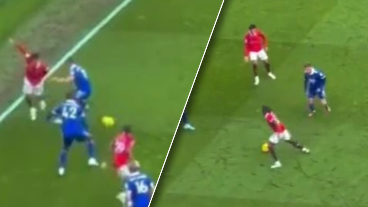 ดูก็รู้นี่บอลซ้อมมา 2 แข้งแมนยูฯ จ่ายบอลไปมาแบบรู้ใจสุดๆ เกมชนะ "เลสเตอร์" (คลิป)