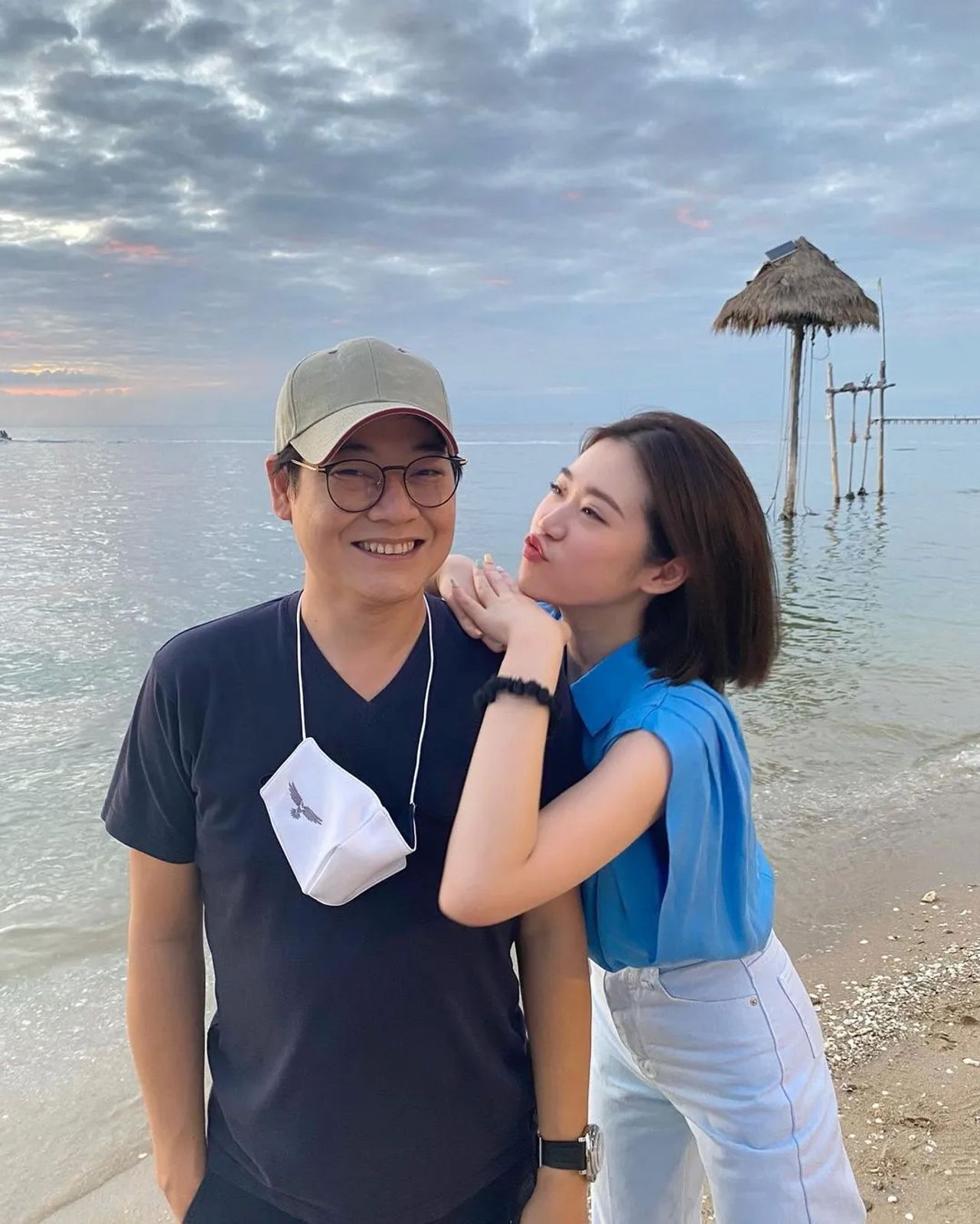 ใหญ่ ฝันดี และจินนี่ ลูกสาว