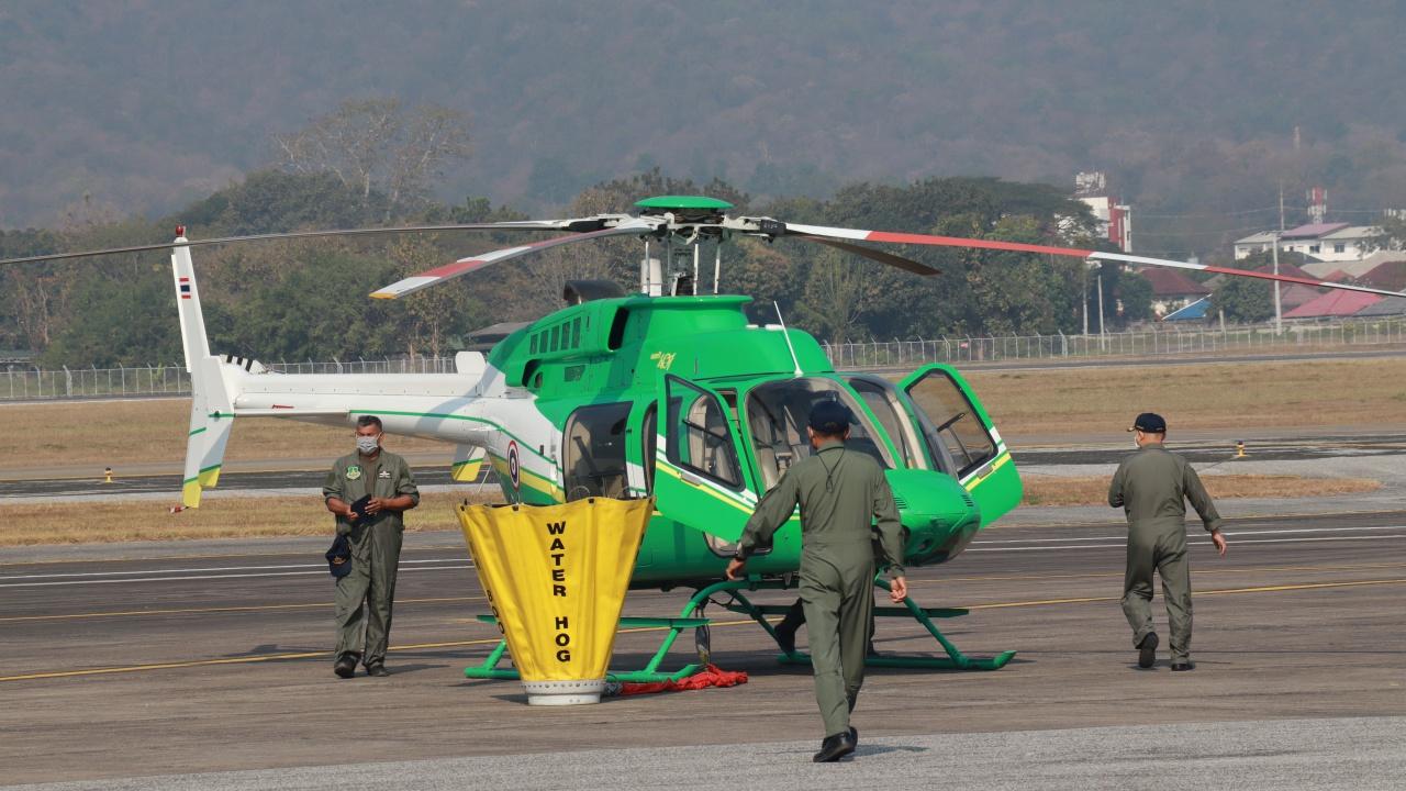 "รองอธิบดีกรมฝนหลวง" เปิดศูนย์ปฏิบัติการ แก้ปัญหาฝุ่น PM 2.5 ในพื้นที่ภาคเหนือ