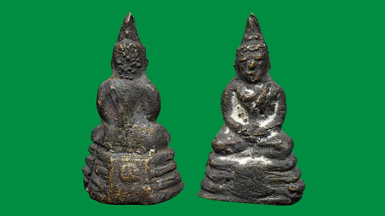 พระชัยวัฒน์ พ.ศ.๒๔๙๗ หลวงพ่อโสธร วัดพระพุทธโสธร ของโอลาฟ กิติศิริสวัสดิ์.