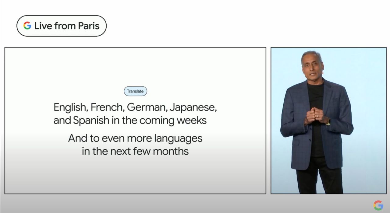 Google Live from Paris