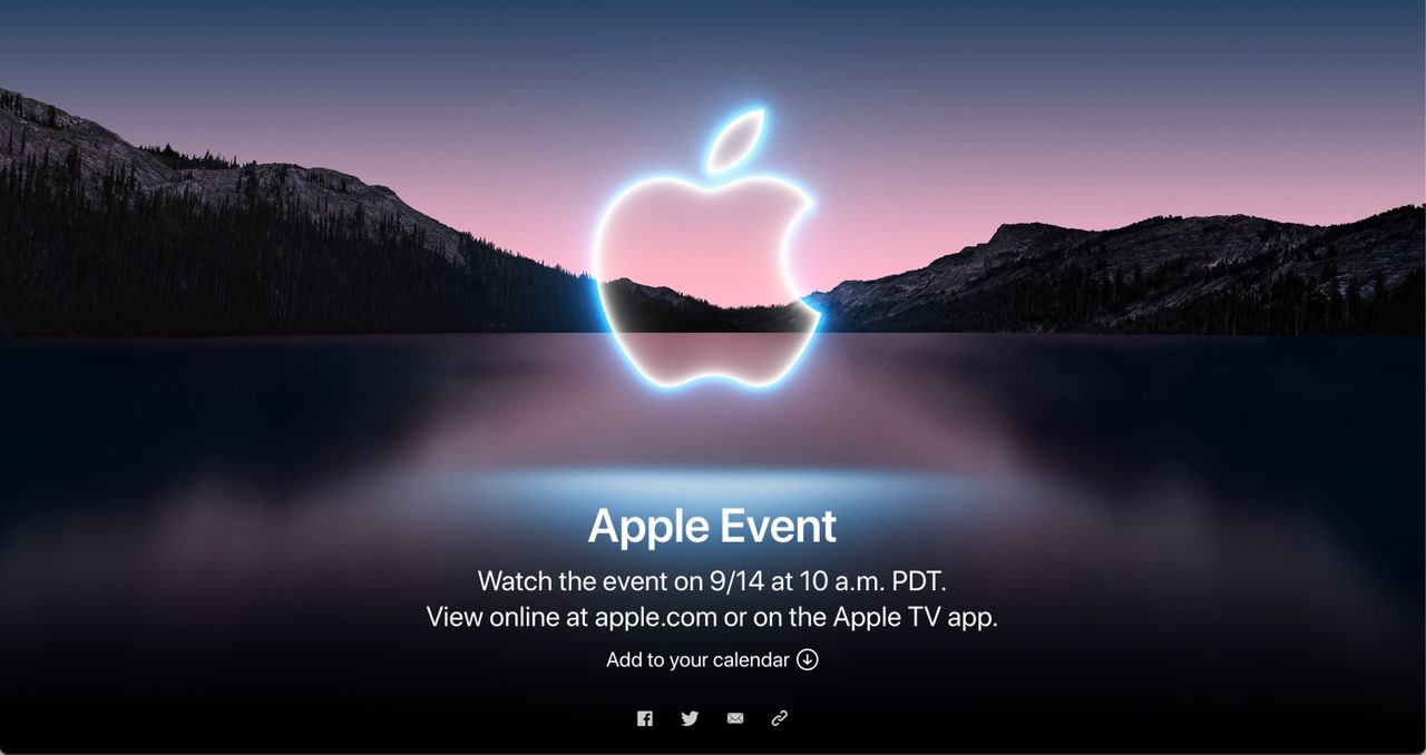 บัตรเชิญ Apple Event 