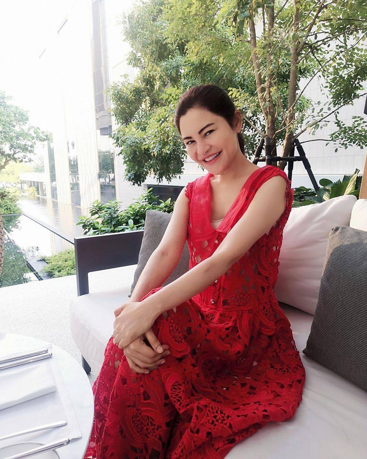 แบงค์ กัลยรัตน์ ขอบคุณภาพจากไอจี @bankkalyarat