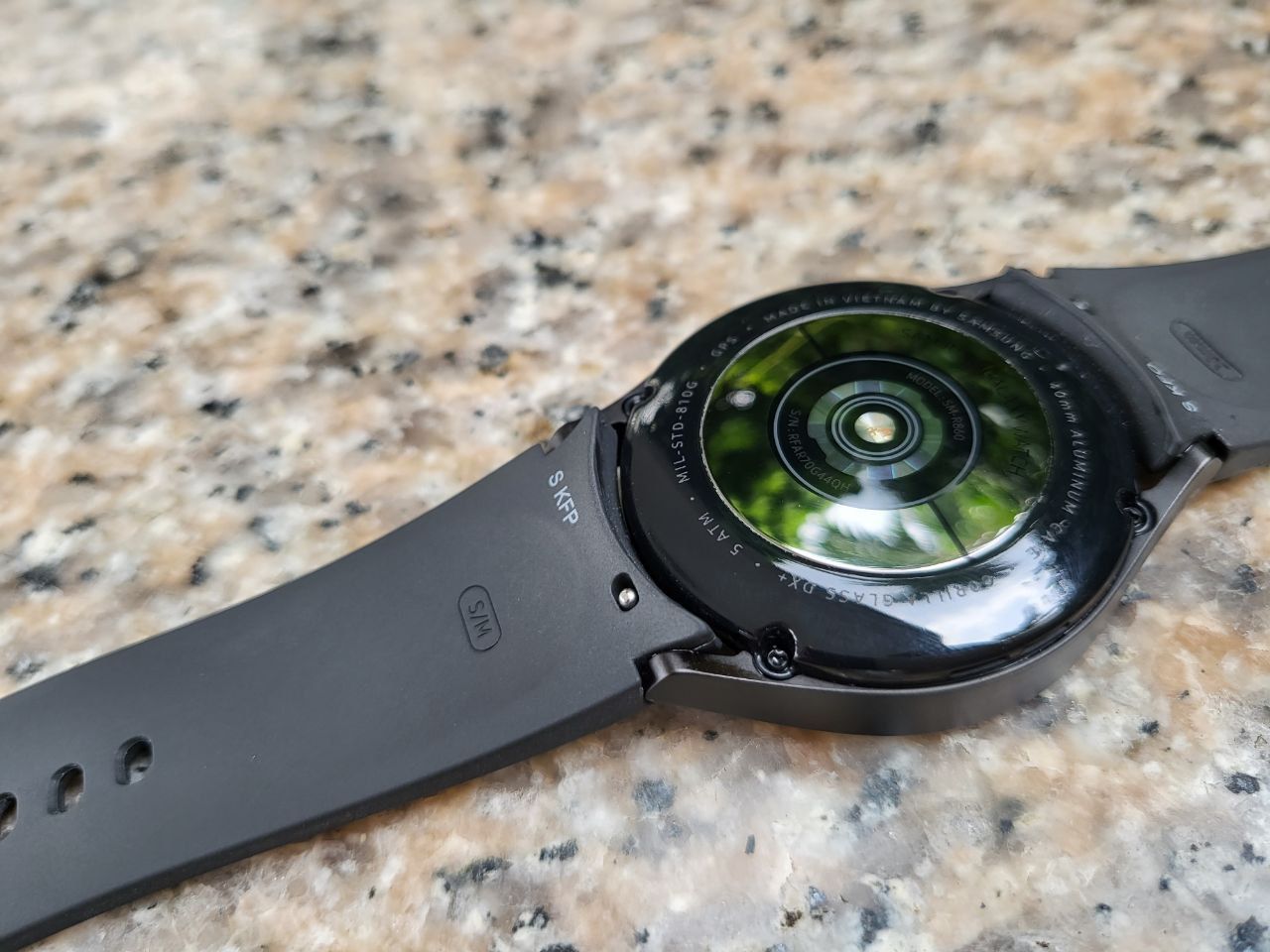 ด้านหลังตัวเรือน Samsung Galaxy Watch4