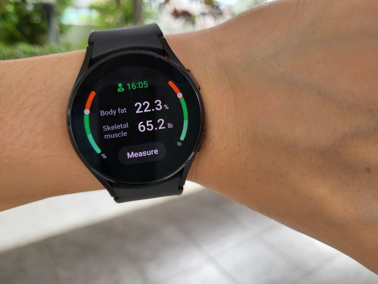 Body Composition จุดขายหลักของนาฬิการุ่นนี้