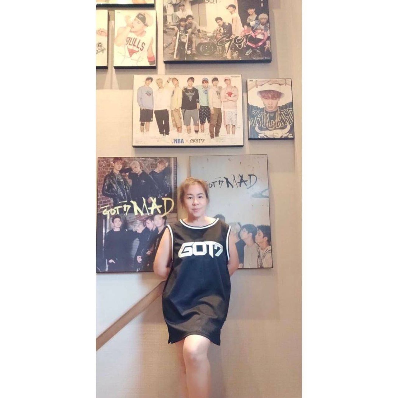 คุณแม่กชกร คุณแม่ของแบมแบม ขอบคุณภาพจากไอจี @kochakorn_1965_159