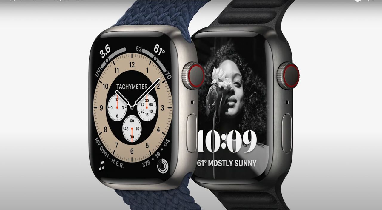 รูปลักษณ์ใหม่ของ Apple Watch Series 7