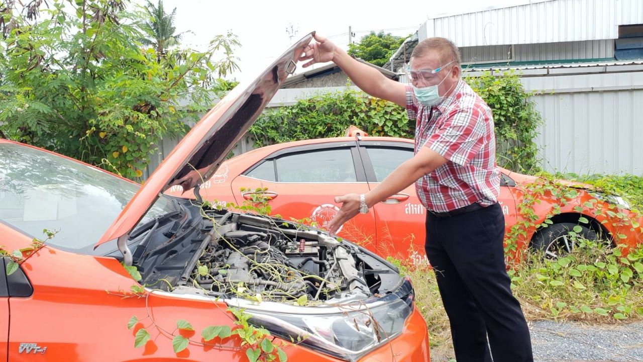 จอดไว้นานจนเถาวัลย์พันเลื้อย