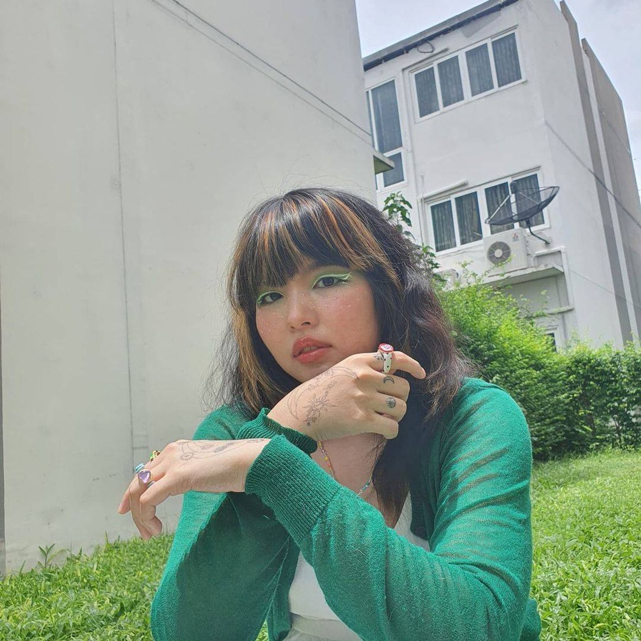 ลูกพีช เดอะวอยซ์ ขอบคุณภาพจากไอจี @lukpeachiie