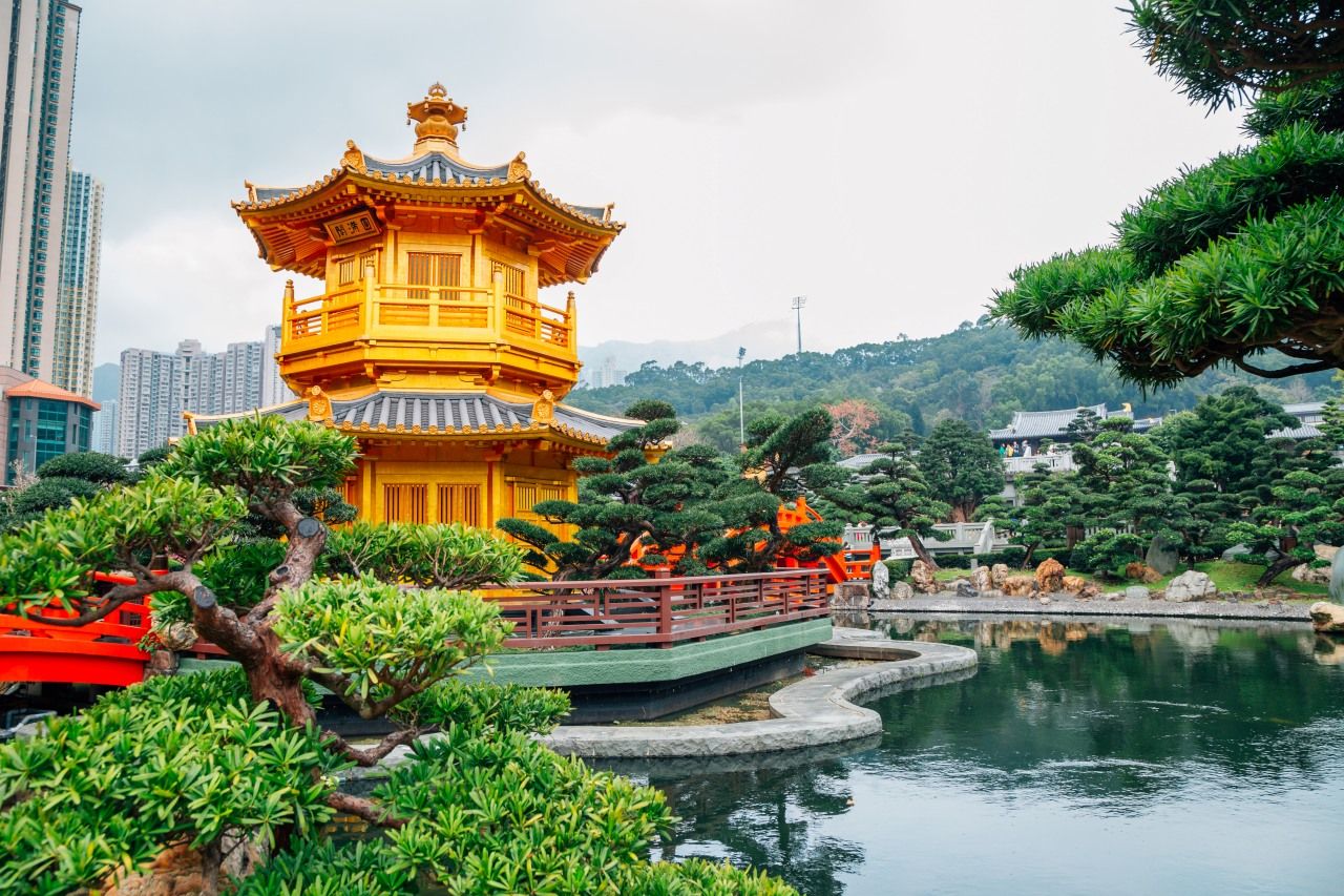 วัดนางชีฉีหลิน และสวนหนานเหลียน