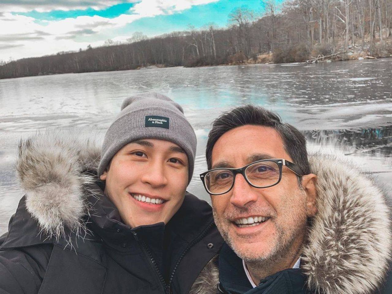 กัสเบล พีรกร และแฟนหนุ่ม ขอบคุณภาพจากไอจี @guzbel_peerakorn