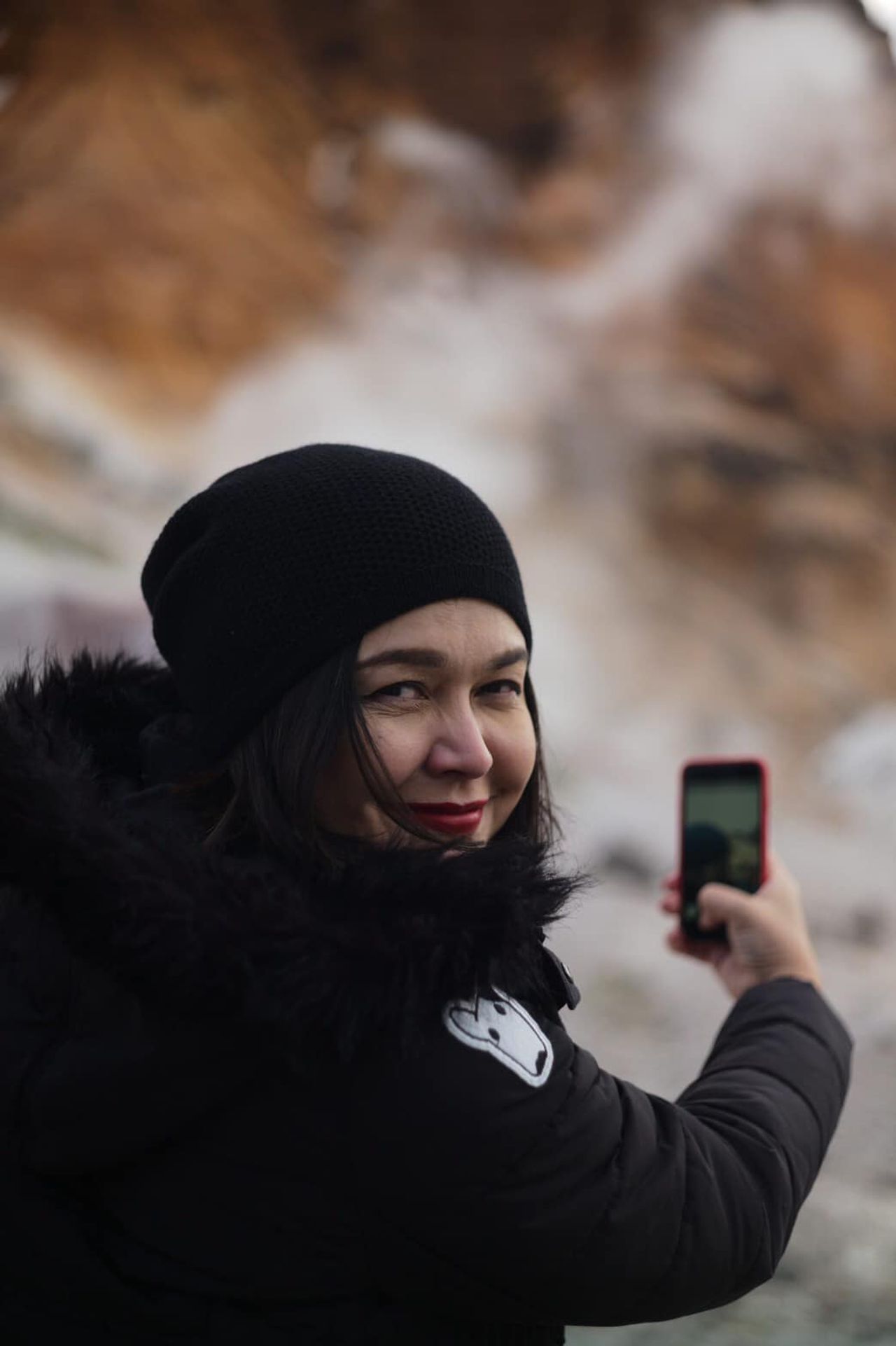 หมู พิมพ์ผกา ขอบคุณภาพจากแฟนเพจ หมู พิมพ์ผกา เสียงสมบุญ