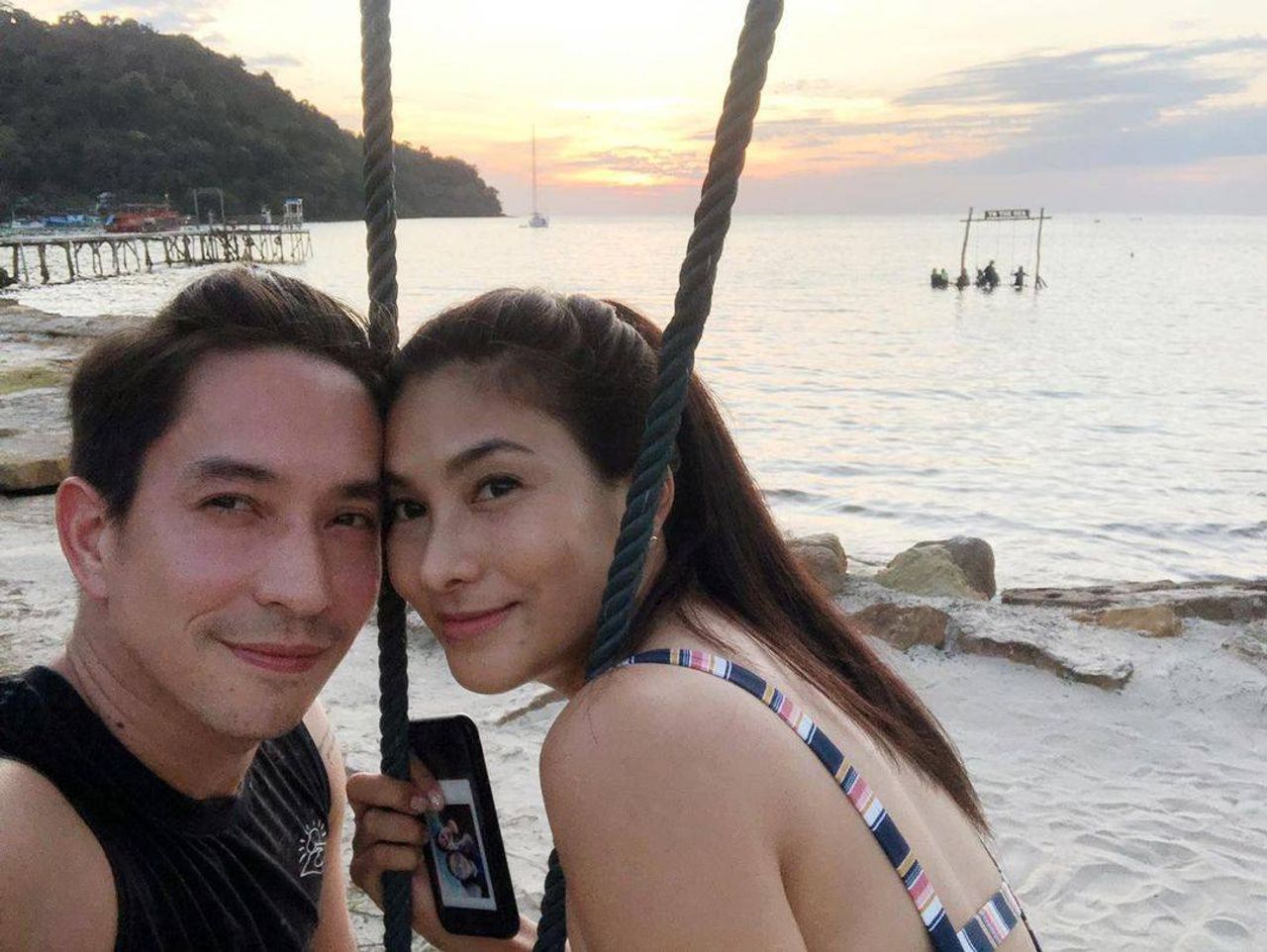 หลุยส์-นุ่น ขอบคุณภาพจากไอจี @noonrami