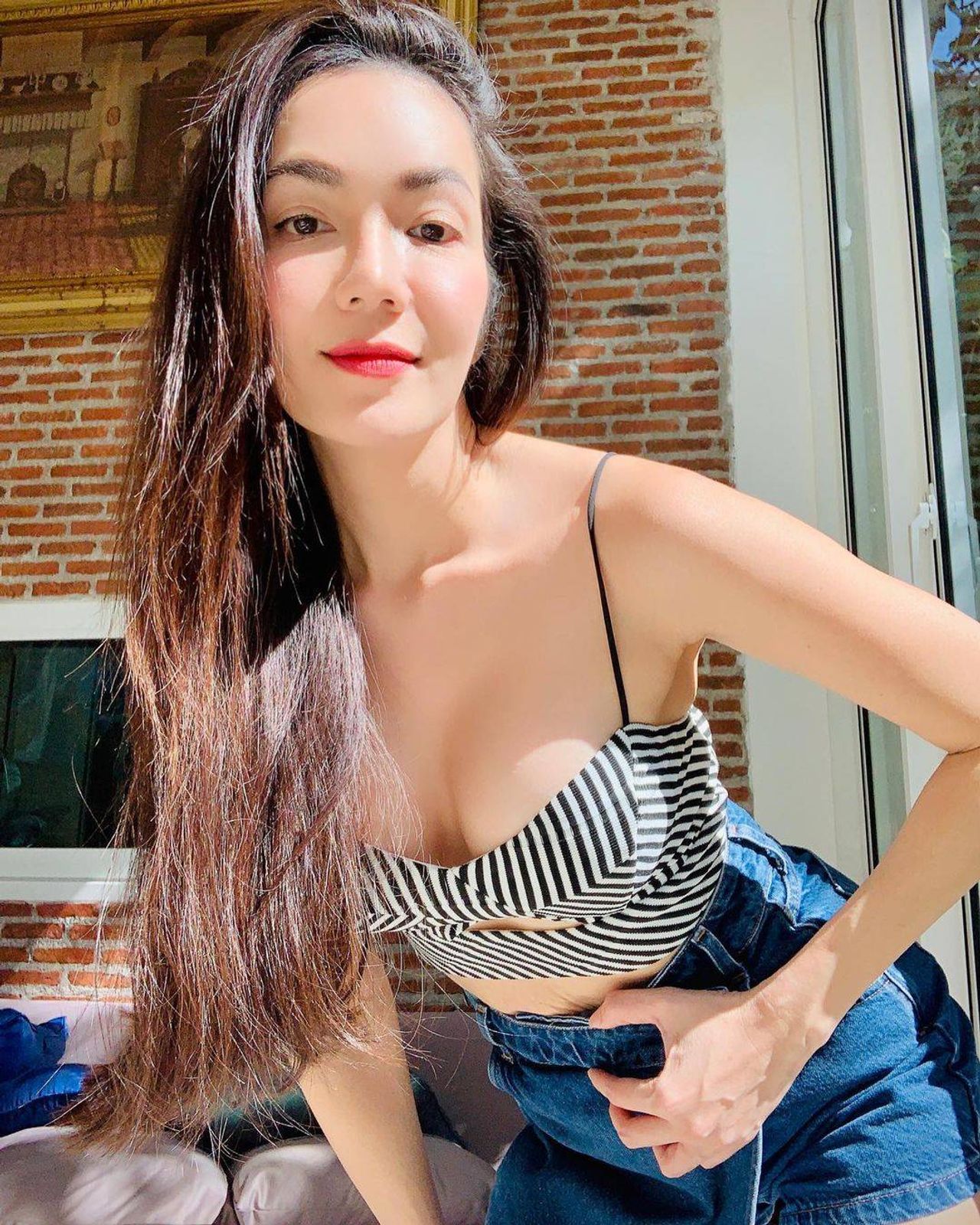 อ๋อม สกาวใจ ขอบคุณภาพจากไอจี @oomsakaojai