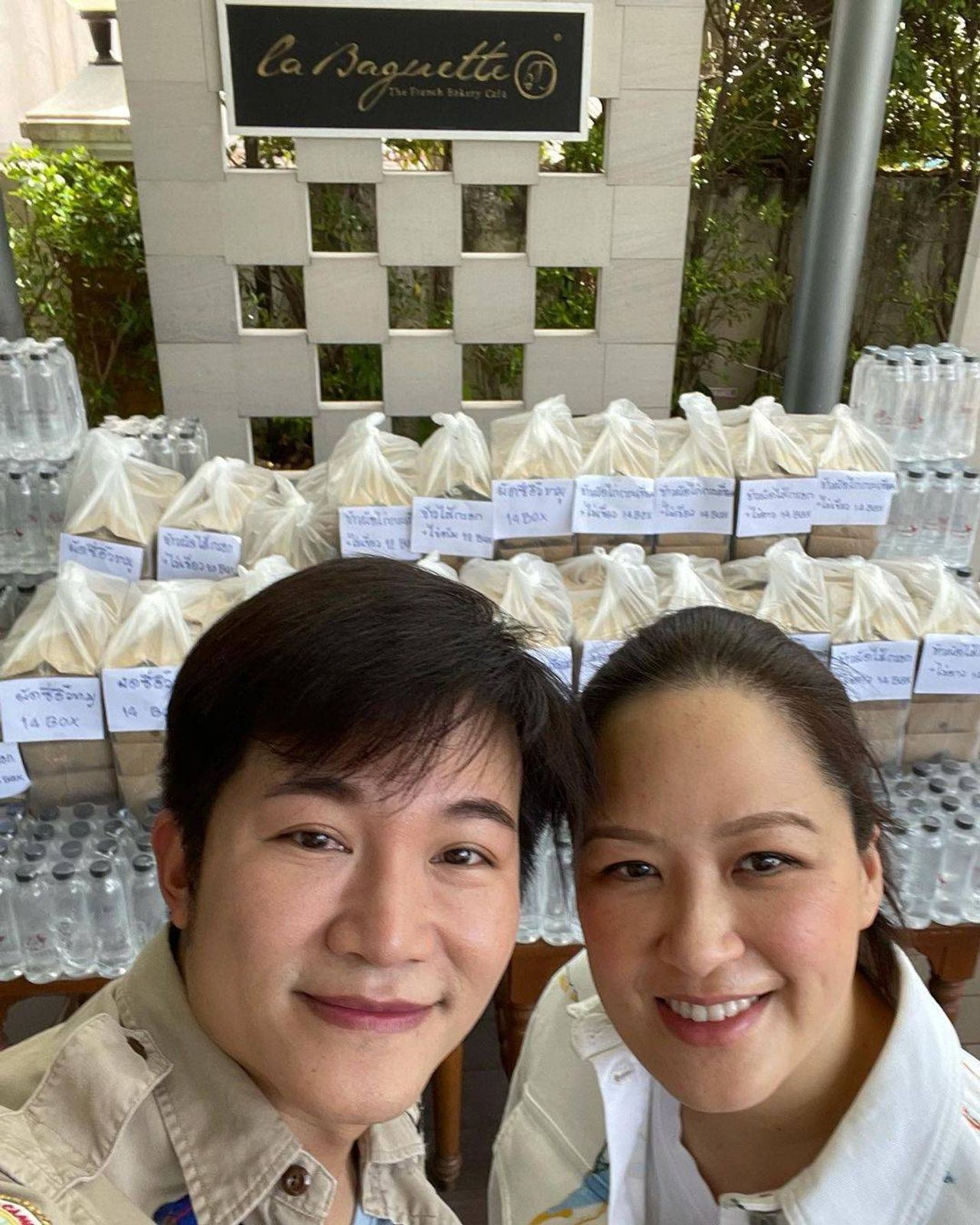 อั๋น-จ๋า ขอบคุณภาพจากไอจี @unpuwanart