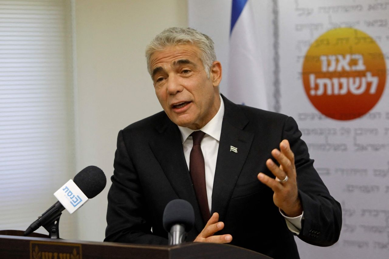 ยาอีร์ ลาพิด ผู้นำพรรคสายกลาง ผู้นำฝ่ายค้านอิสราเอล