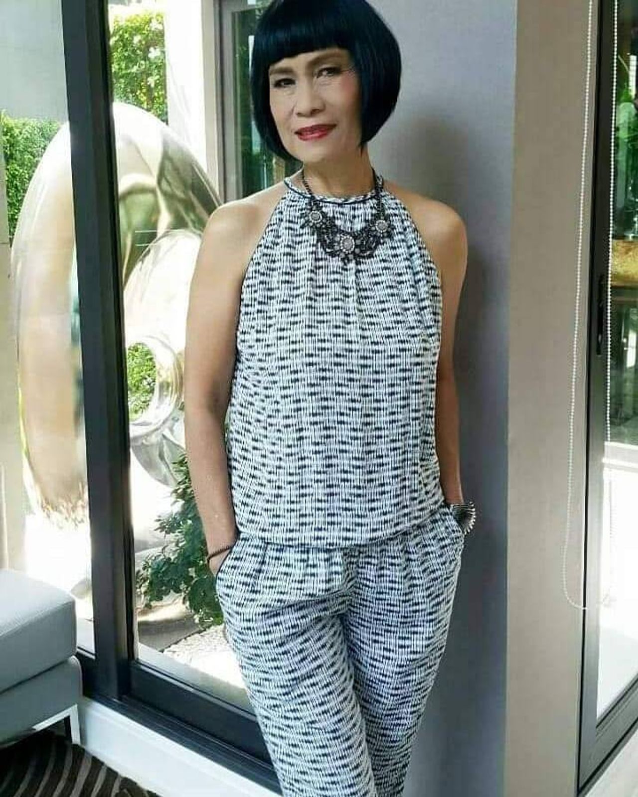 จิ๊ อัจฉราพรรณ ขอบคุณภาพจากไอจี @gee_yoga