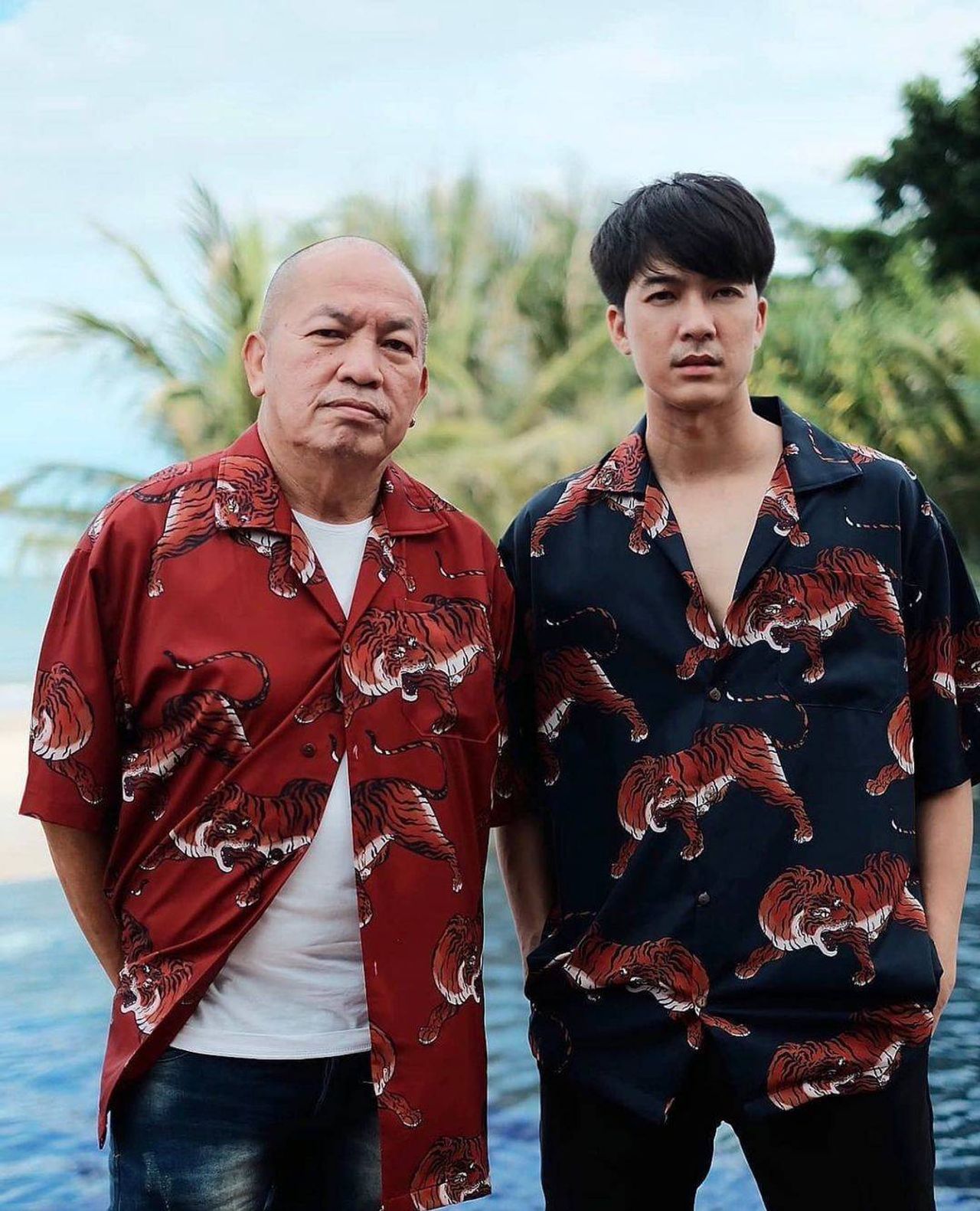 น้าค่อม-แบงค์ ขอบคุณภาพจากไอจี @bank_athigit