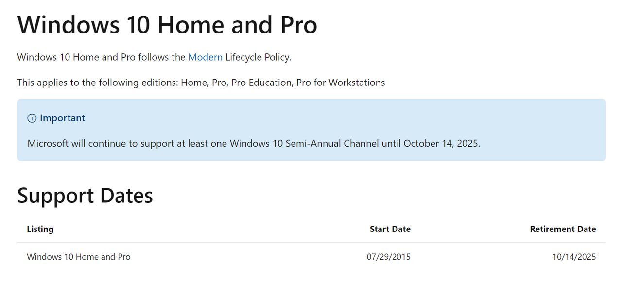 ยุติการสนับสนุน Windows 10 เปิดทางให้กับ Windows 11?