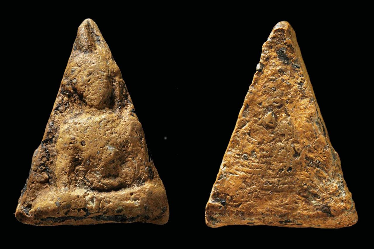 พระนางพญา พิมพ์อกนูนเล็ก วัดนางพญา ของก้อง พระสมเด็จ.