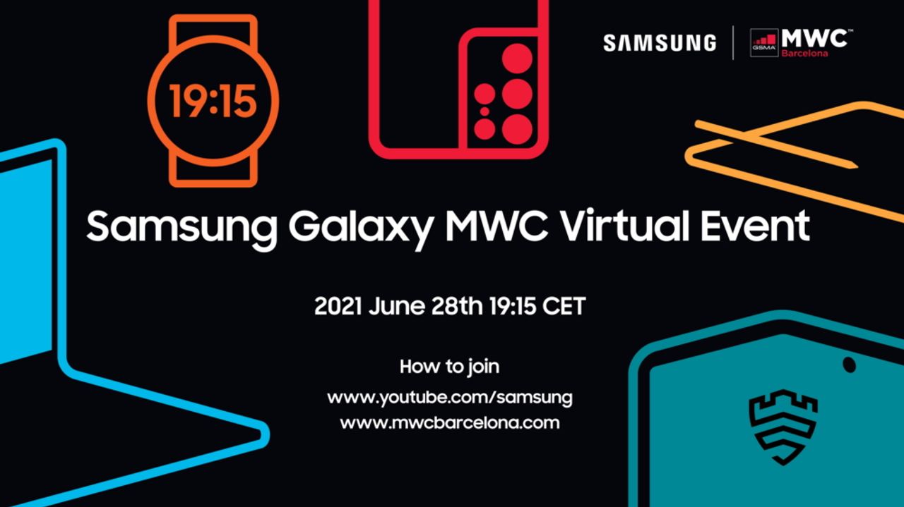 บัตรเชิญ Samsung Galaxy MWC
