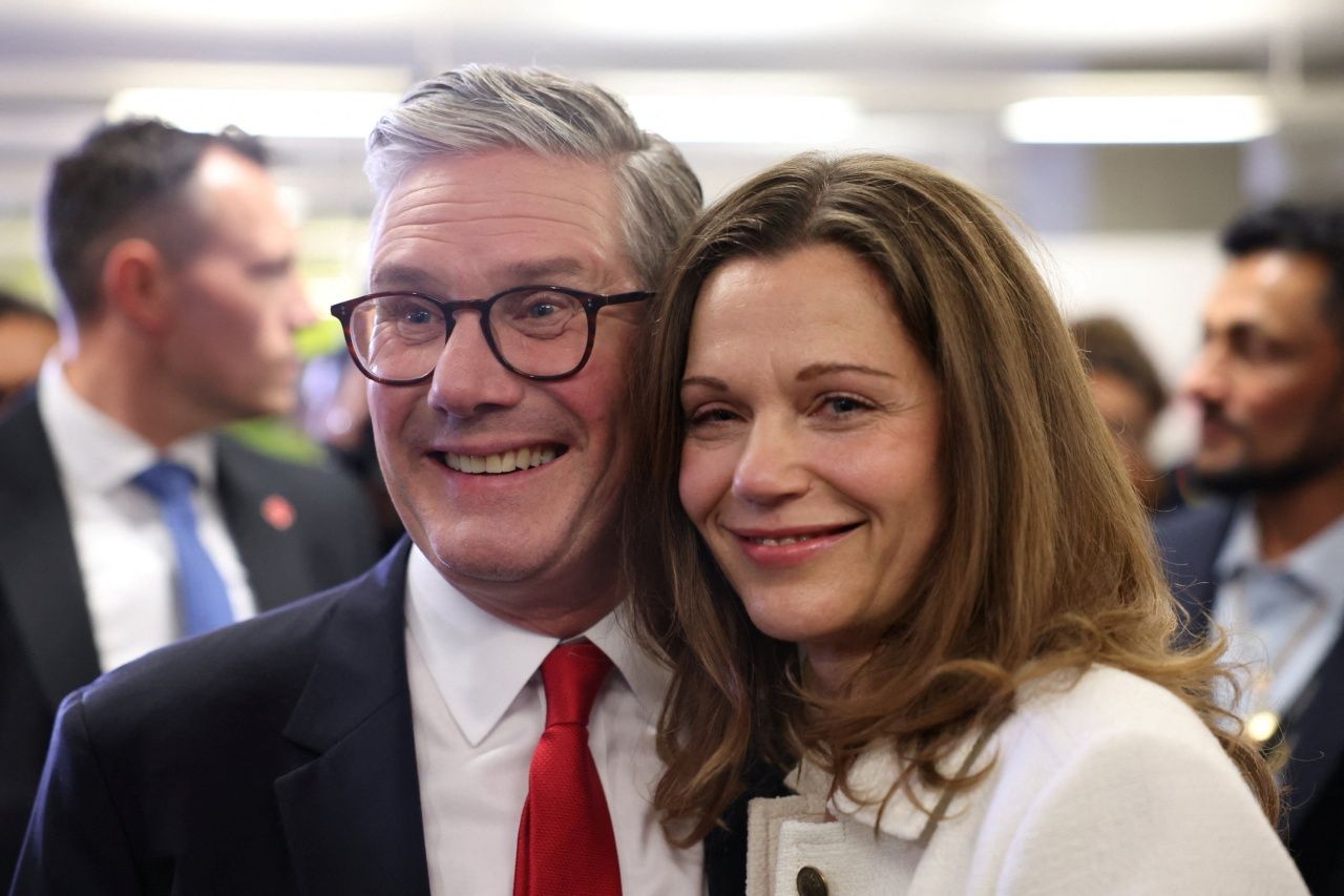 เคียร์ สตาร์เมอร์ และ วิกตอเรีย สตาร์เมอร์ ภริยา