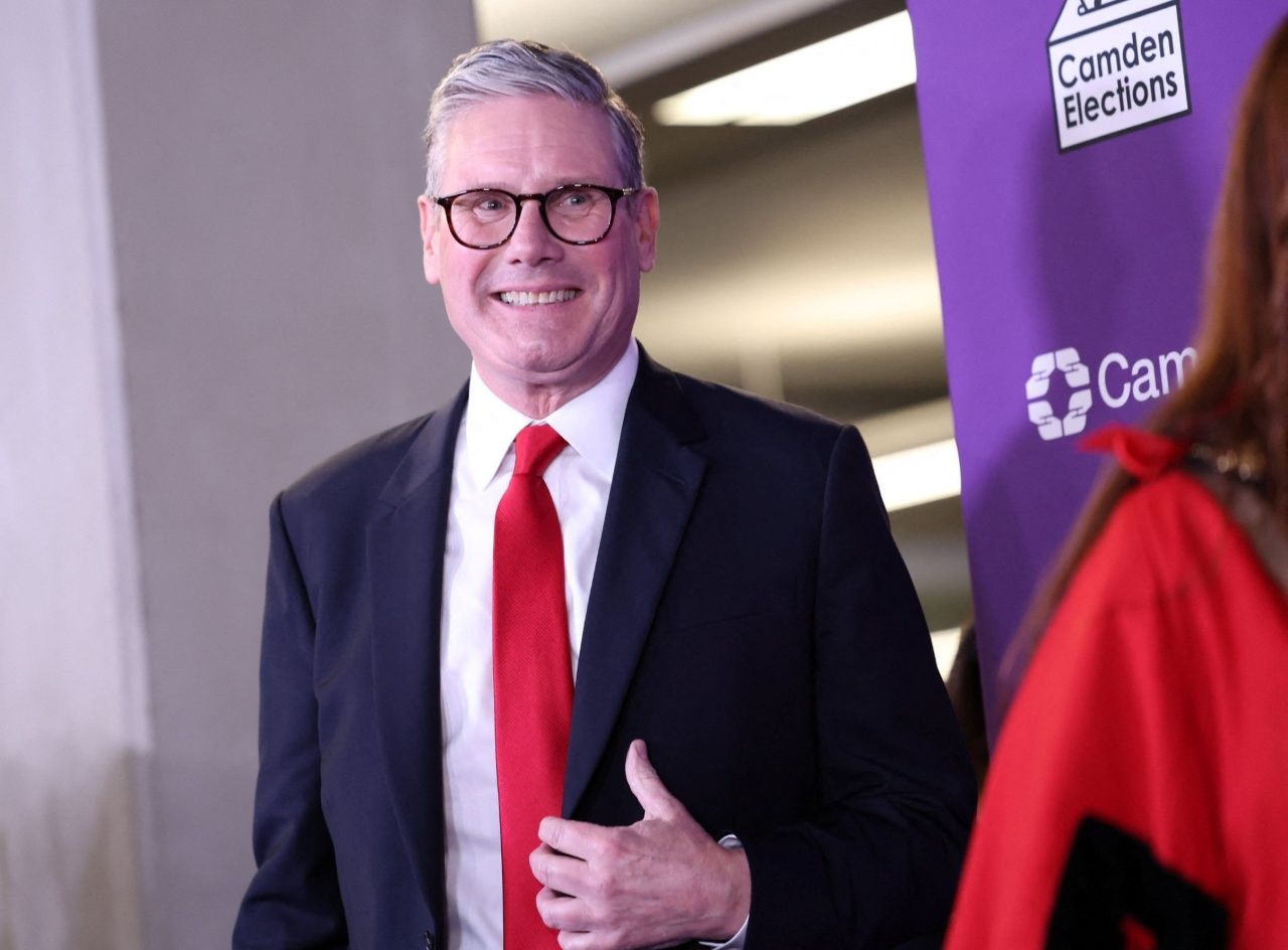 เคียร์ สตาร์เมอร์ หัวหน้าพรรคเลเบอร์ หรือพรรคแรงงานในอังกฤษ