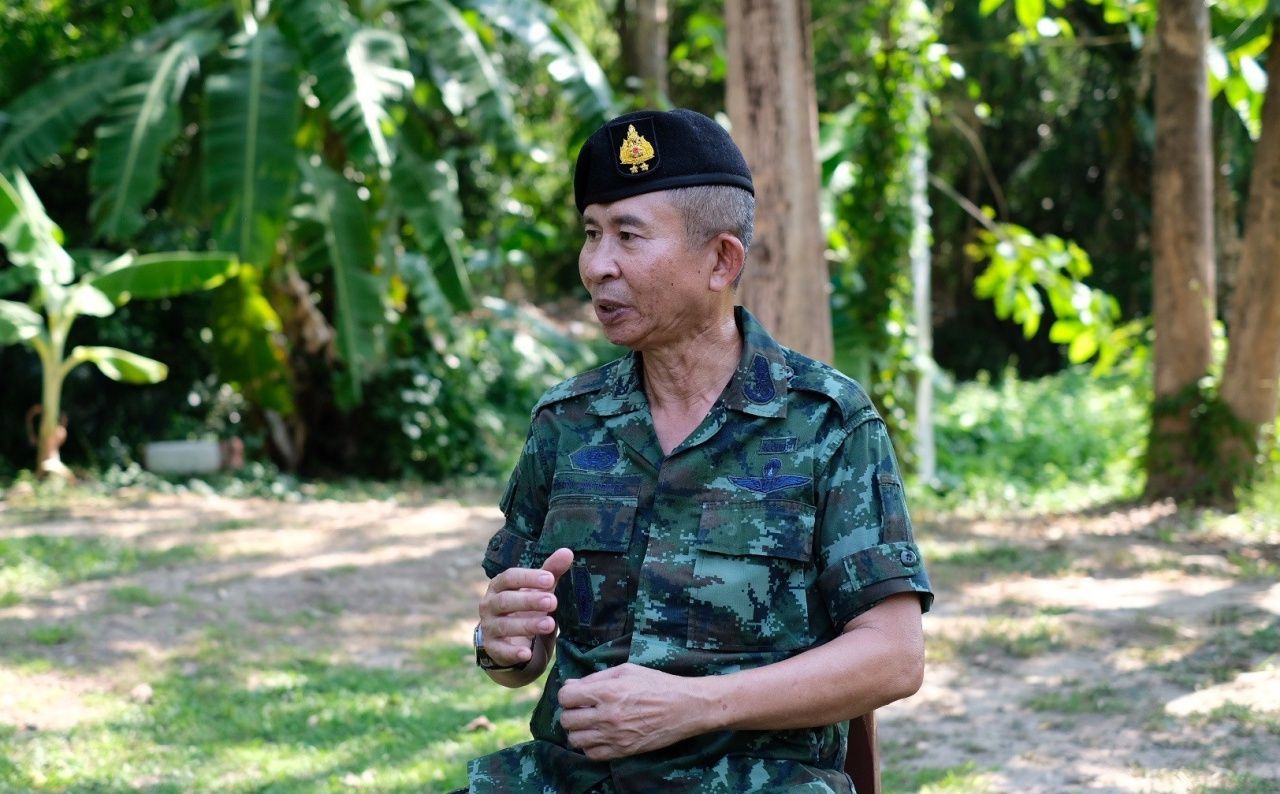 พลตรี นิรันดร์ชัย ทิพย์กาญจนกุล รอง ผบ.นบ.ยส.35