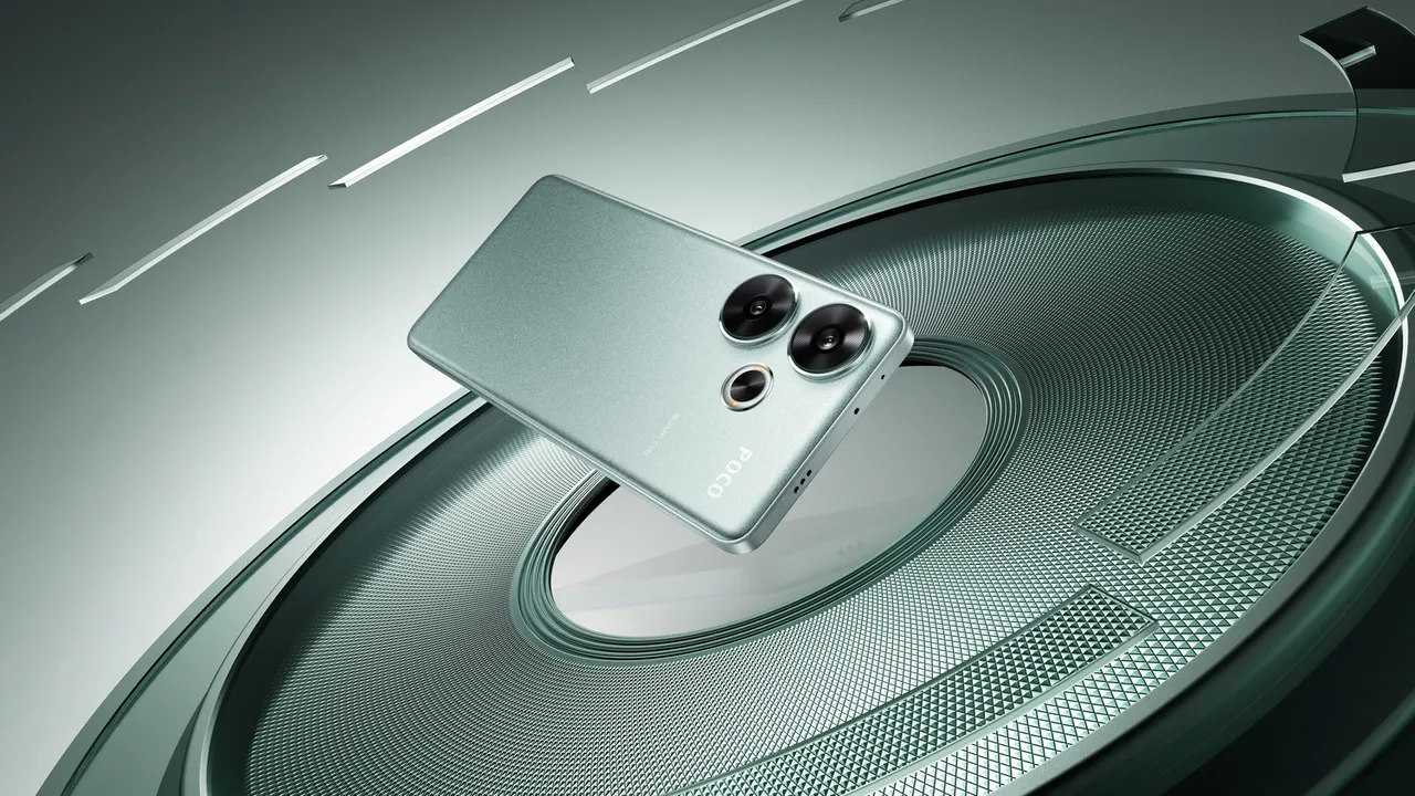 POCO F6 สีเขียว