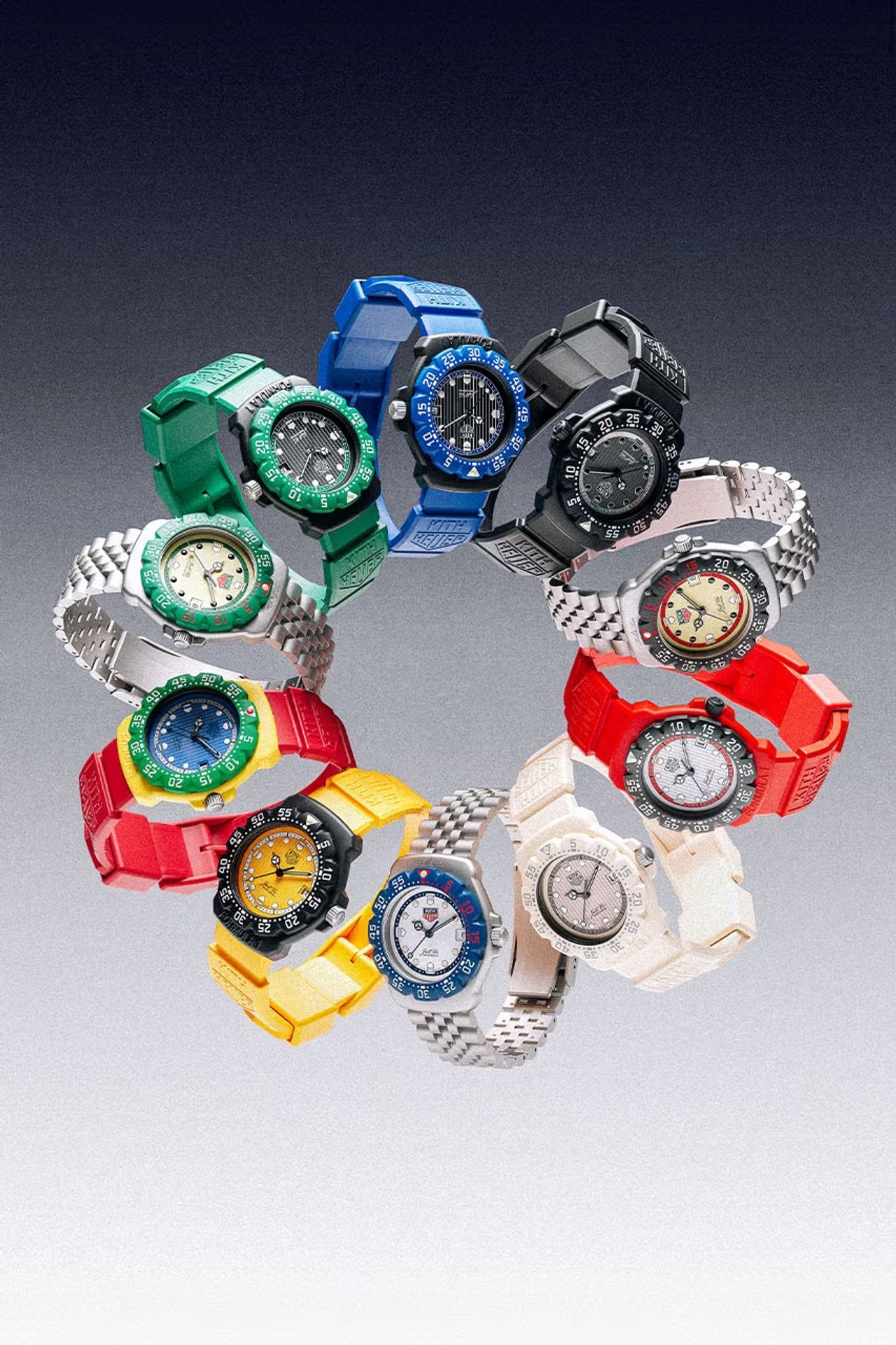 TAG Heuer Formula 1 x KITH ทั้ง 10 เรือน