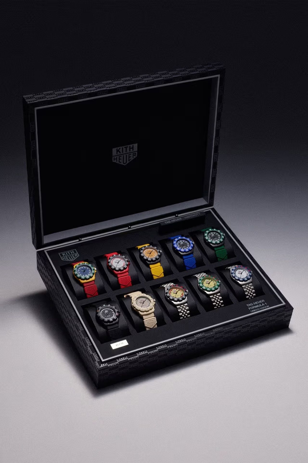 TAG Heuer Formula 1 x KITH ถือเป็นรุ่นพิเศษ ลิมิเต็ด เอดิทชัน มีจำนวนจำกัด