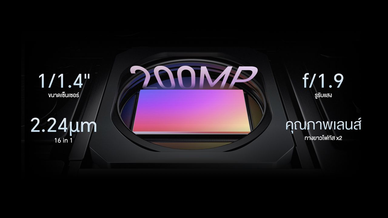 HONOR 90 5G กล้องหลัก 200 ล้านพิกเซล