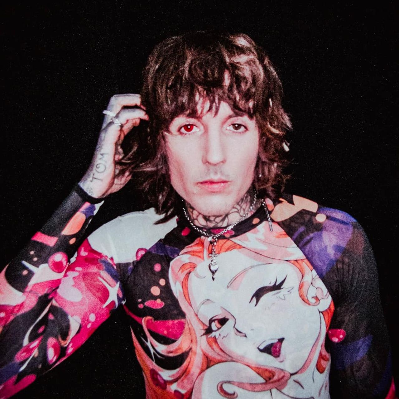 โอลิเวอร์ ไซคส์ (Oli Sykes) นักร้องนำวง Bring Me The Horizon