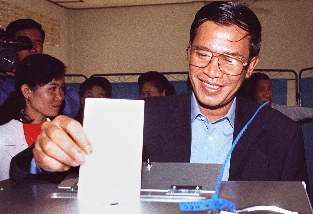 นายกรัฐมนตรีฮุน เซน แห่งกัมพูชา