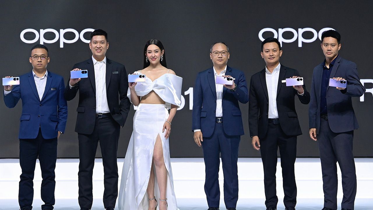 ถ่ายรูปสวย ชานนท์ จิรายุกุล เปิดตัว “OPPO Reno10 Series 5G” สมาร์ทโฟนราคาระดับกลางมาพร้อมกับกล้องพอร์ตเทรตซูมได้ให้ภาพสวยใกล้กว่าโดดเด่นกว่า โดยมี หวัง เจี้ยน,หวัง จุนเหว่ย, จาง เหยียน และ ราณี แคมเปน มาร่วมงานด้วย ที่ไบเทค บางนา วันก่อน.