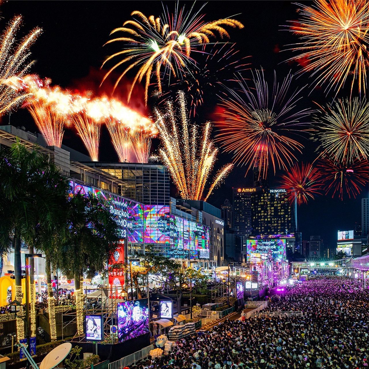 ปีนี้งาน “centralwOrld Bangkok Countdown 2024” มีถึง 7 ไฮไลท์ (ภาพจากเซ็นทรัลเวิล์ด)