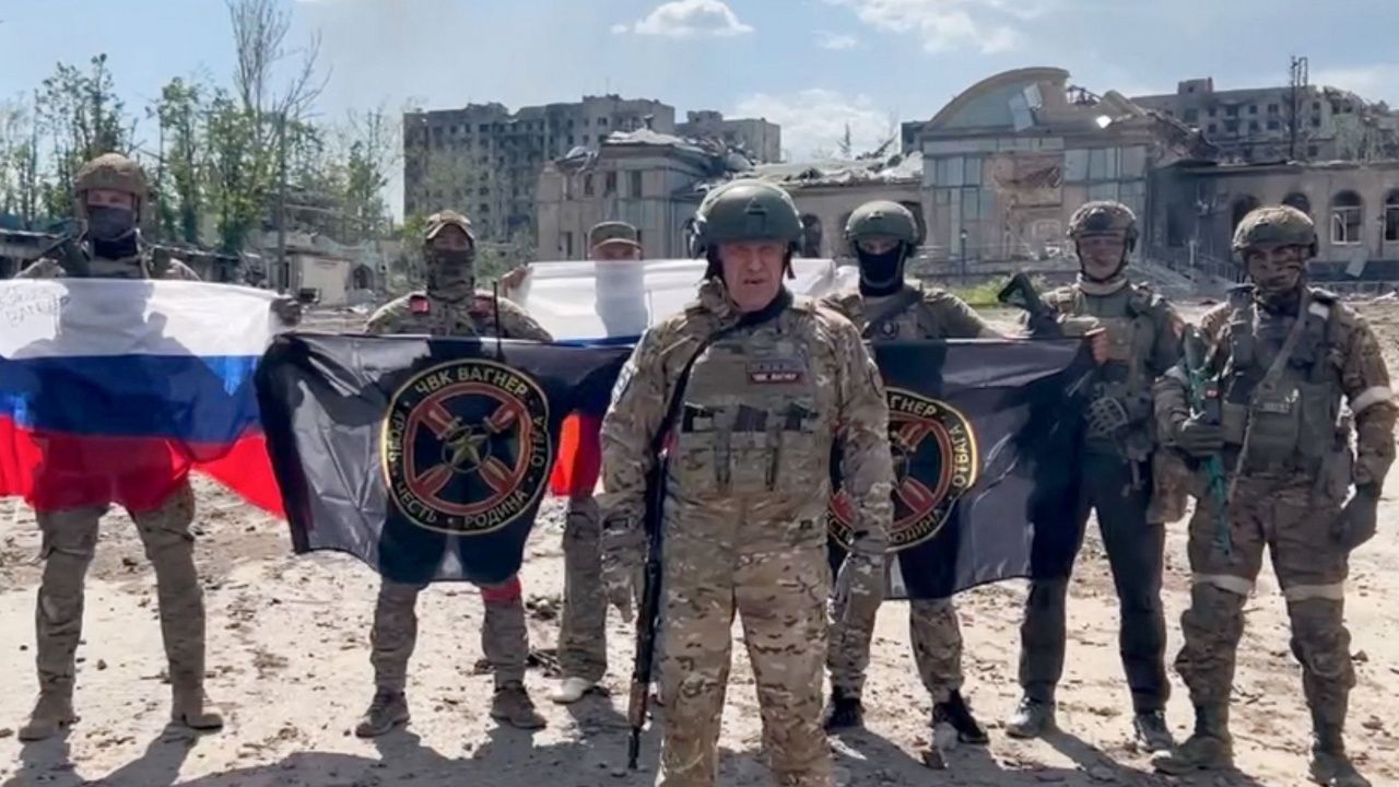 เยฟเกนี ปริโกซิน หัวหน้ากลุ่มวากเนอร์