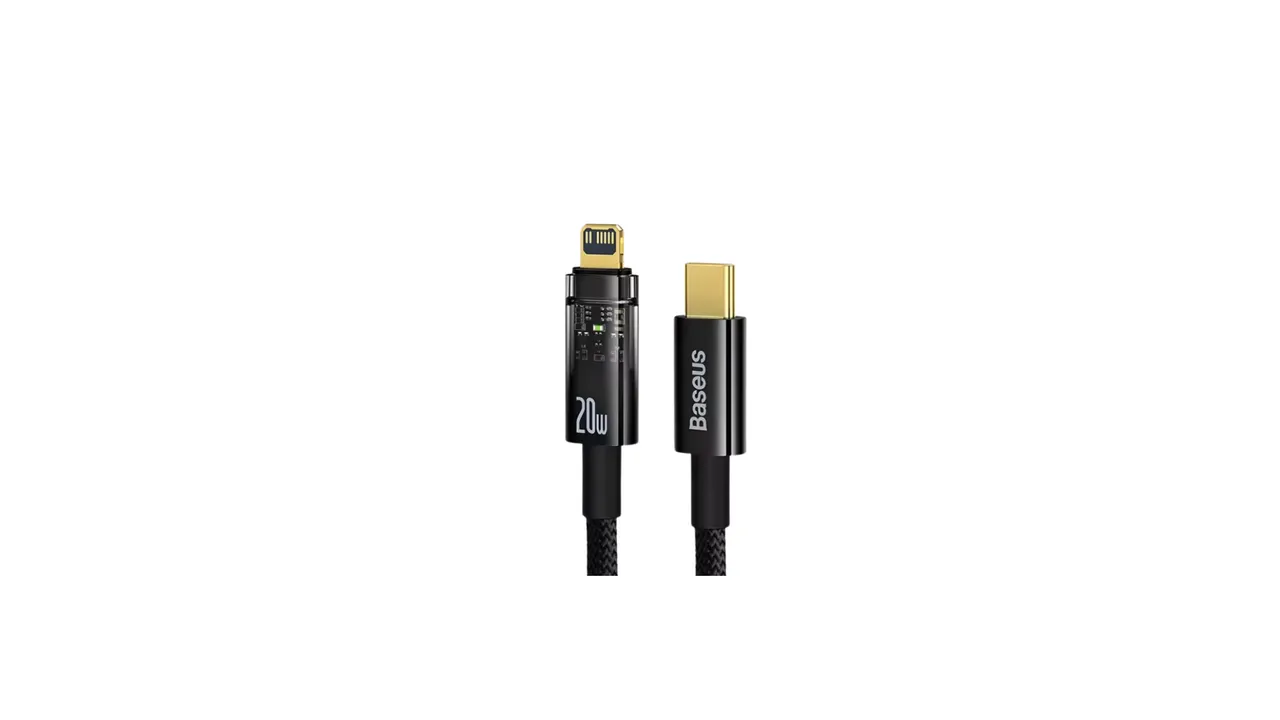 สายชาร์จไอโฟน Baseus 20W USB C to Lightning Cable