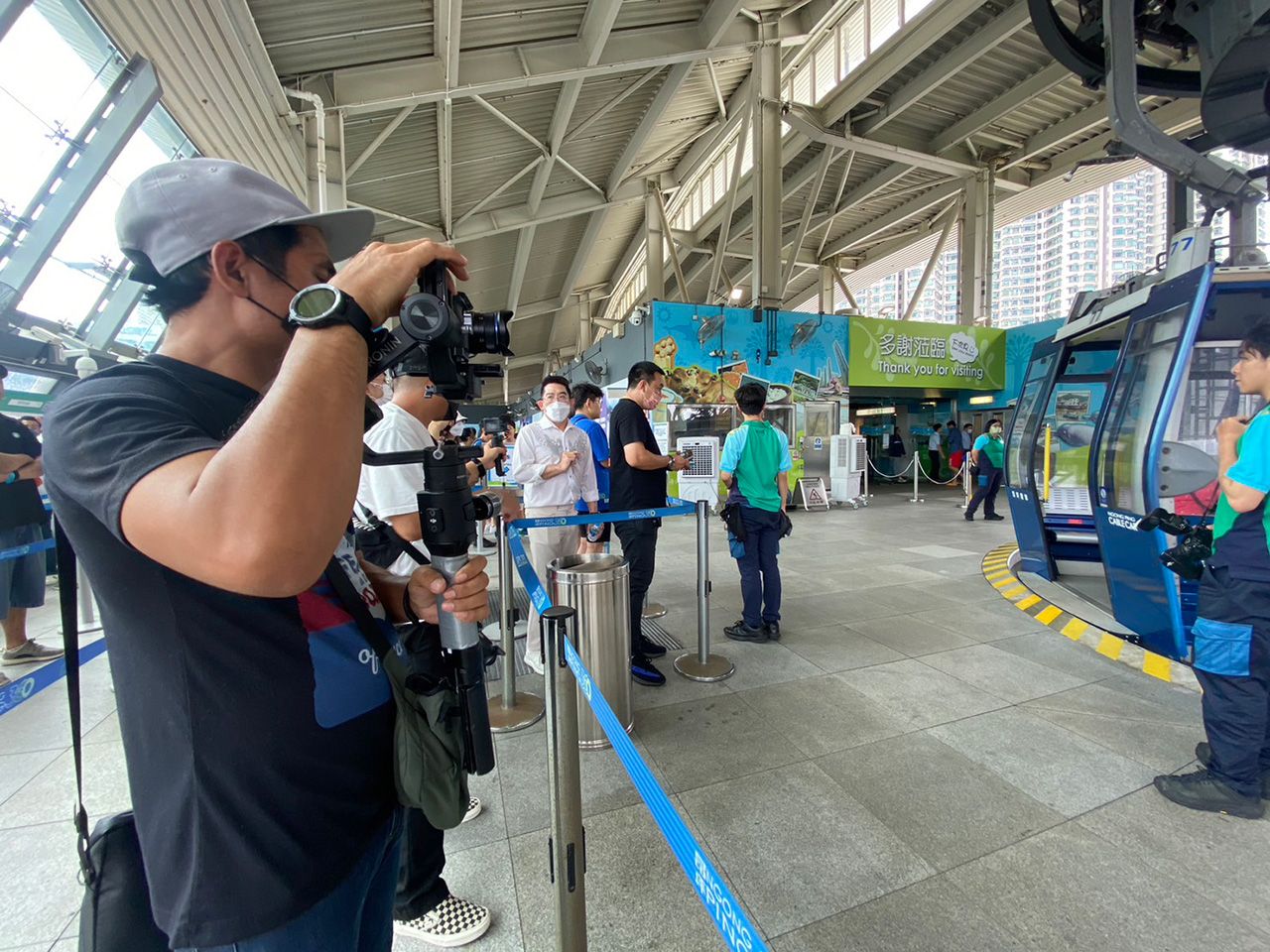กระเช้านองปิง สถานี MRT Tung Chung