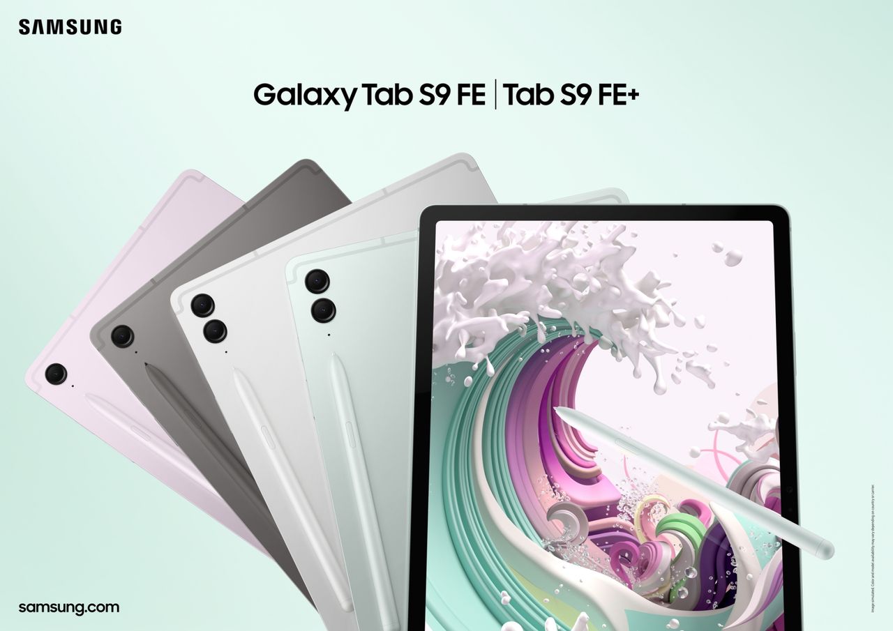 Samsung Galaxy Tab S9 FE และ Samsung Galaxy Tab S9 FE Plus