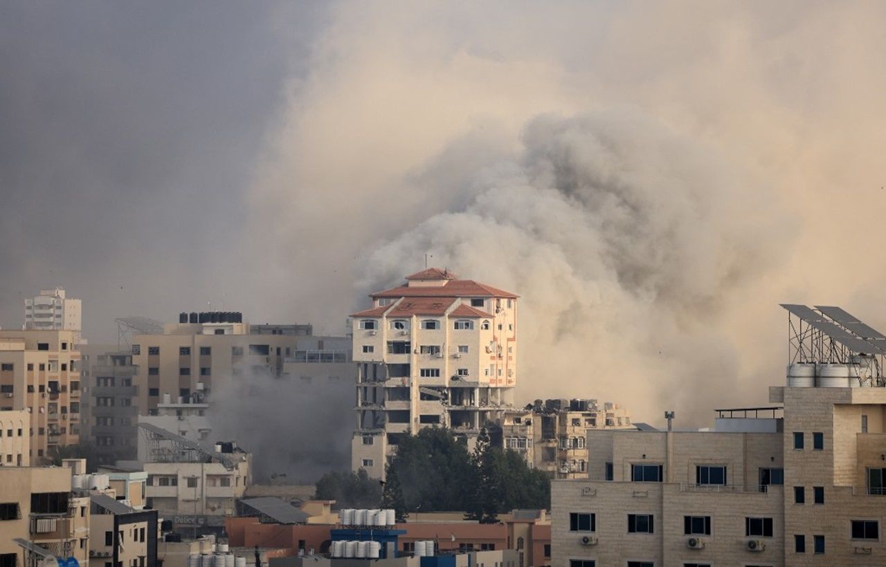 นครกาซา ซิตี้ ถูกโจมตีทางอากาศถล่มอย่างหนัก