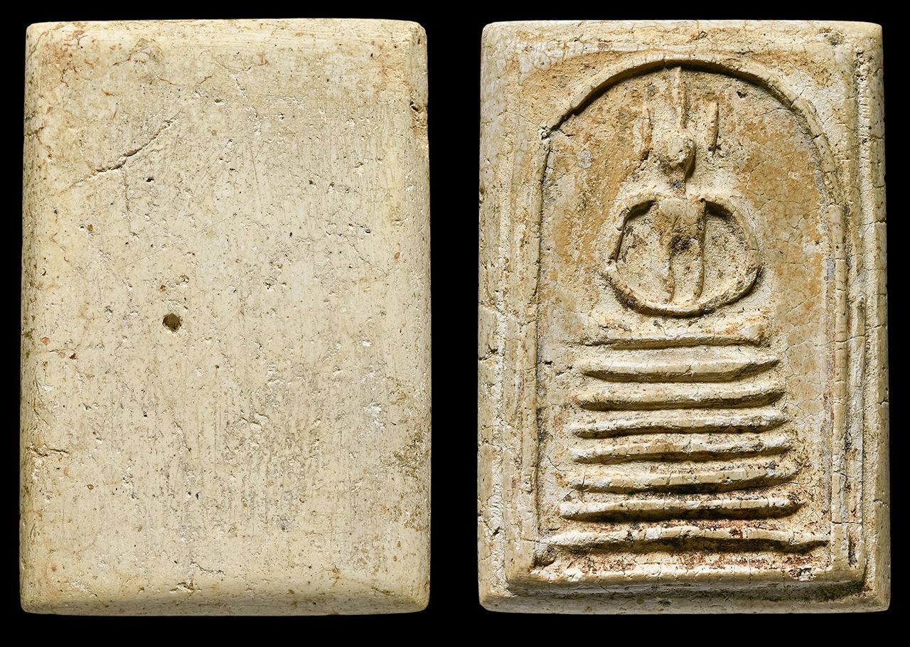 พระสมเด็จเกศไชโย พิมพ์ 7 ชั้นนิยม A วัดไชโยวรวิหาร ของณัฐพล ลาดกระบัง.