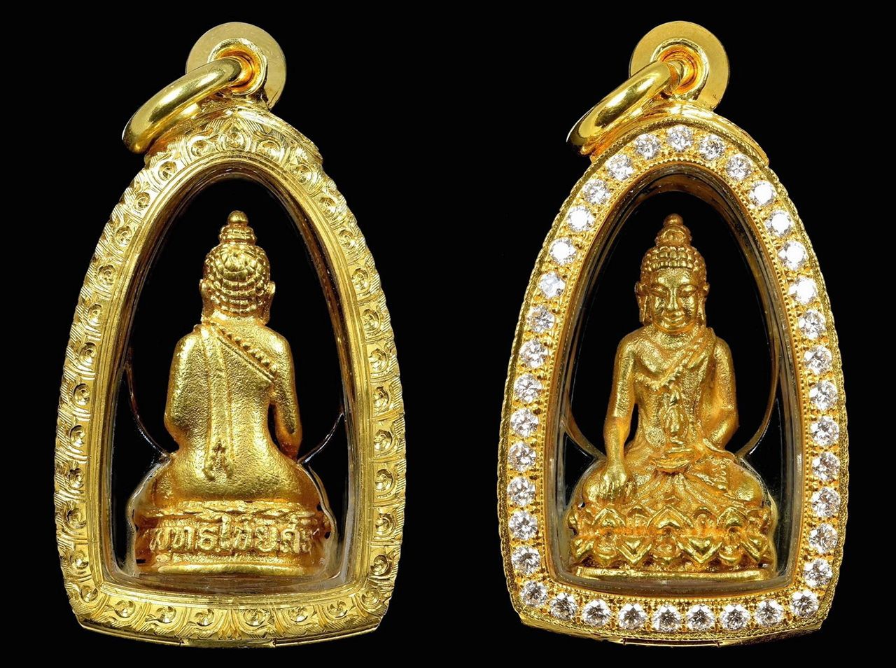 พระกริ่งพุทธไชยศรี เนื้อทองคำ หลวงปู่เพิ่ม วัดกลางบางแก้ว ของโฆสิต ธีรศรีศุภร.