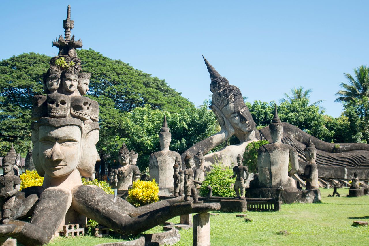 สวนวัฒนธรรม เชียงควร (Buddha Park), เวียงจันทน์ ประเทศลาว