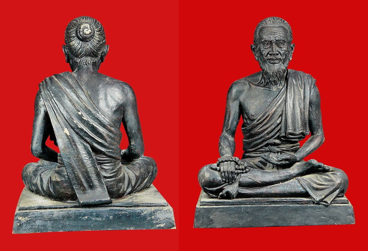 รูปเหมือนบูชา หน้าตัก ๕ นิ้ว พ่อปู่ บรมครูชีวก วัดยานนาวา ของ ณัชชวกร ชัยหงสา.