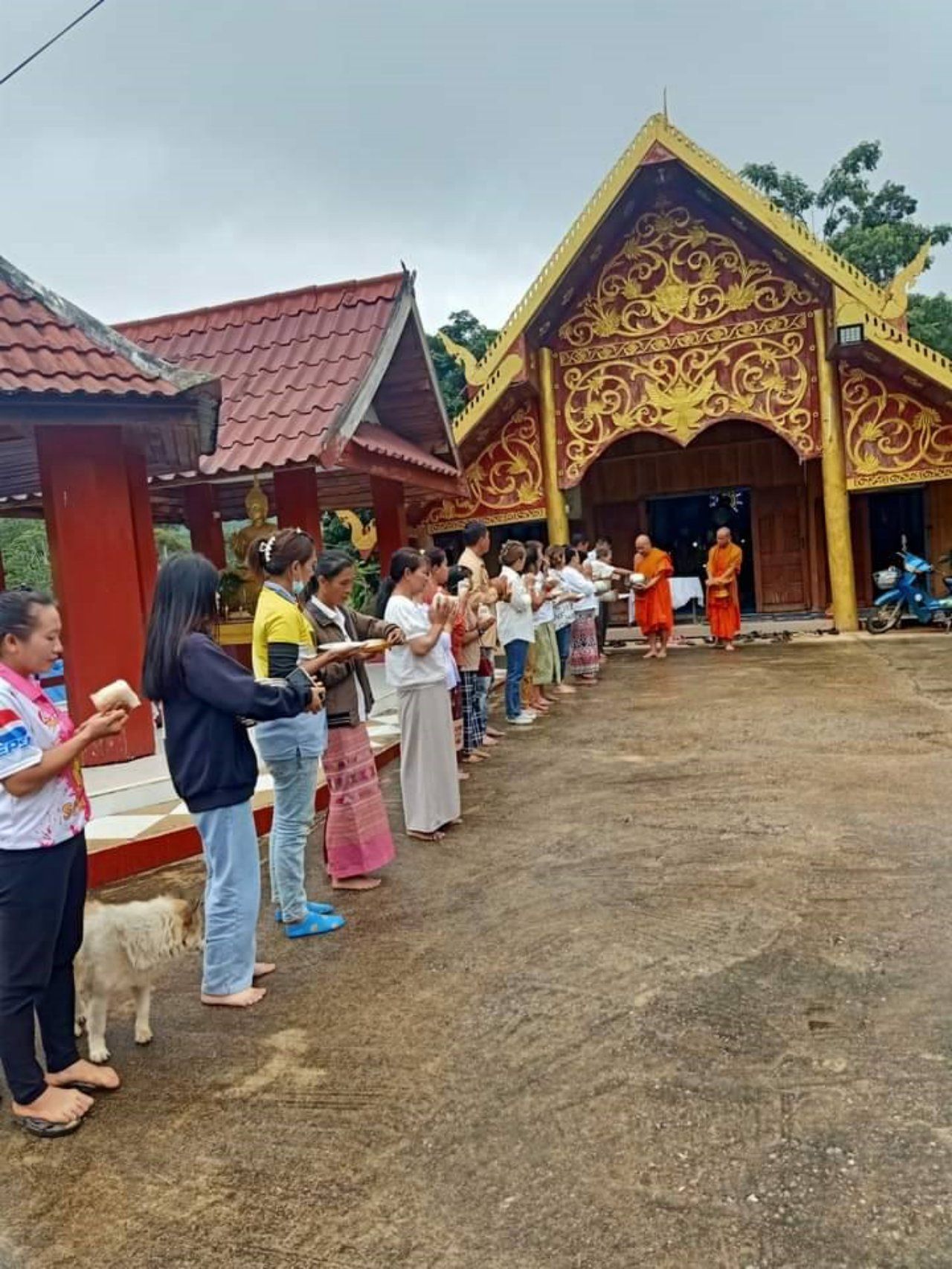 ภาพวิหารเมื่อครั้งก่อนถูกไฟไหม้