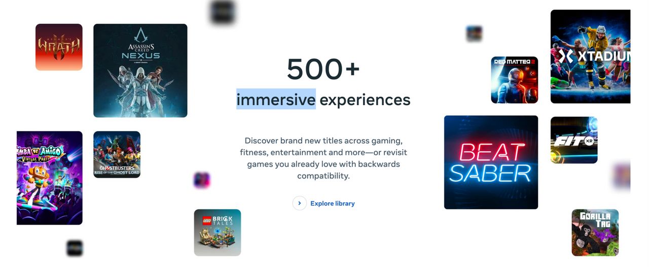 Meta Quest 3 และการรองรับแอปพลิเคชันแบบ Immersive