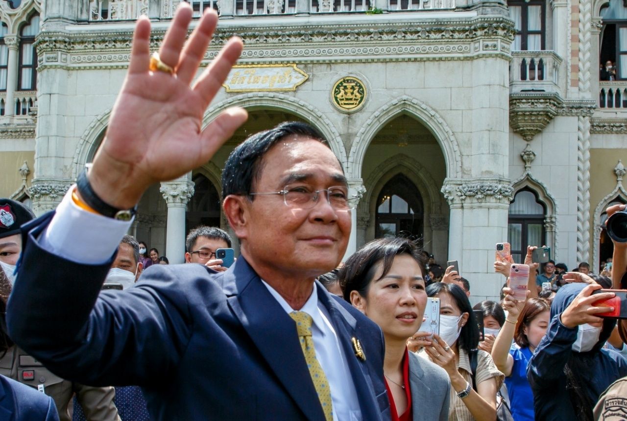 พล.อ.ประยุทธ์ ทำหน้าที่นายกรัฐมนตรี วันสุดท้าย