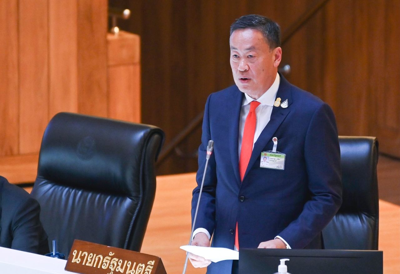 เศรษฐา ทวีสิน นายกรัฐมนตรีและรัฐมนตรีว่าการกระทรวงการคลัง